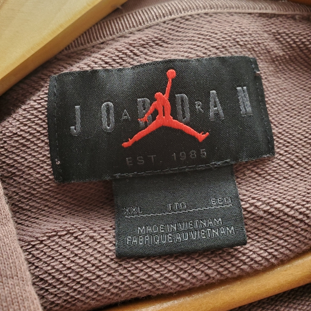 XXL NIKE Men's Air Jordan PSG Hoodie Plum/Purple. - Picture 6 of 7